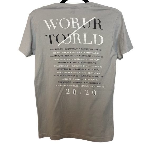 Justin Timberlake World Tour 2013 2014 Tee Shirt made with 100% Ring Spun Cotton - Picture 3 of 6